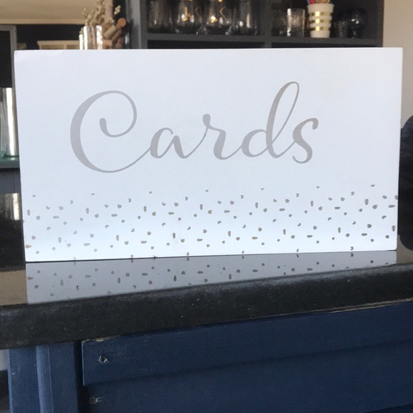 Other - Gold and Silver Card Box